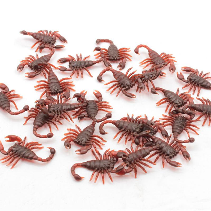 5 buc Jucării Amuzante Simulare Insectă Gândac Păianjen Centiped Scorpion Plastic Insectă Glumă Recuzită Amuzante Înfricoșătoare pentru Copii TMZ