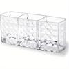 1pc Clear Acrylic Makeup Brush Holder Desk Cosmetic Organiser Lipstick Brush Storage Lipstick Brush Storage Holder Pencil Case