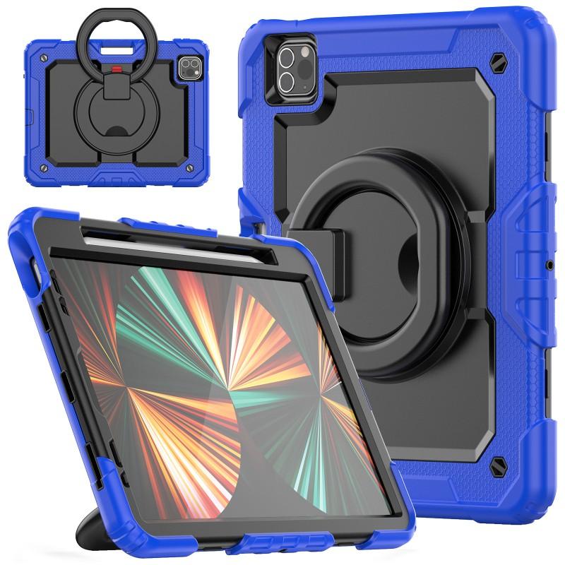 Rotating Handle Case IPad Air 5 With Stand Shockproof Silicone PC Cover 10.2/10.9 Inch Tablets