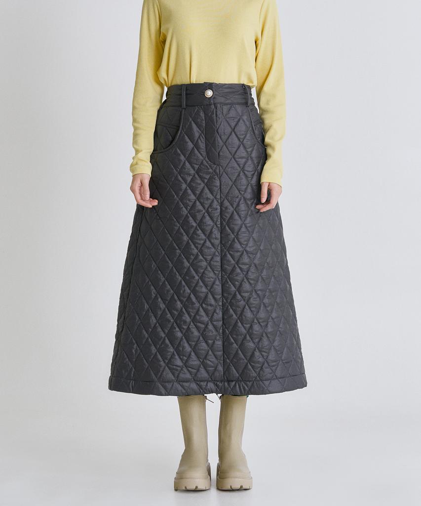 Peulleio Unit Skirt _ Grey