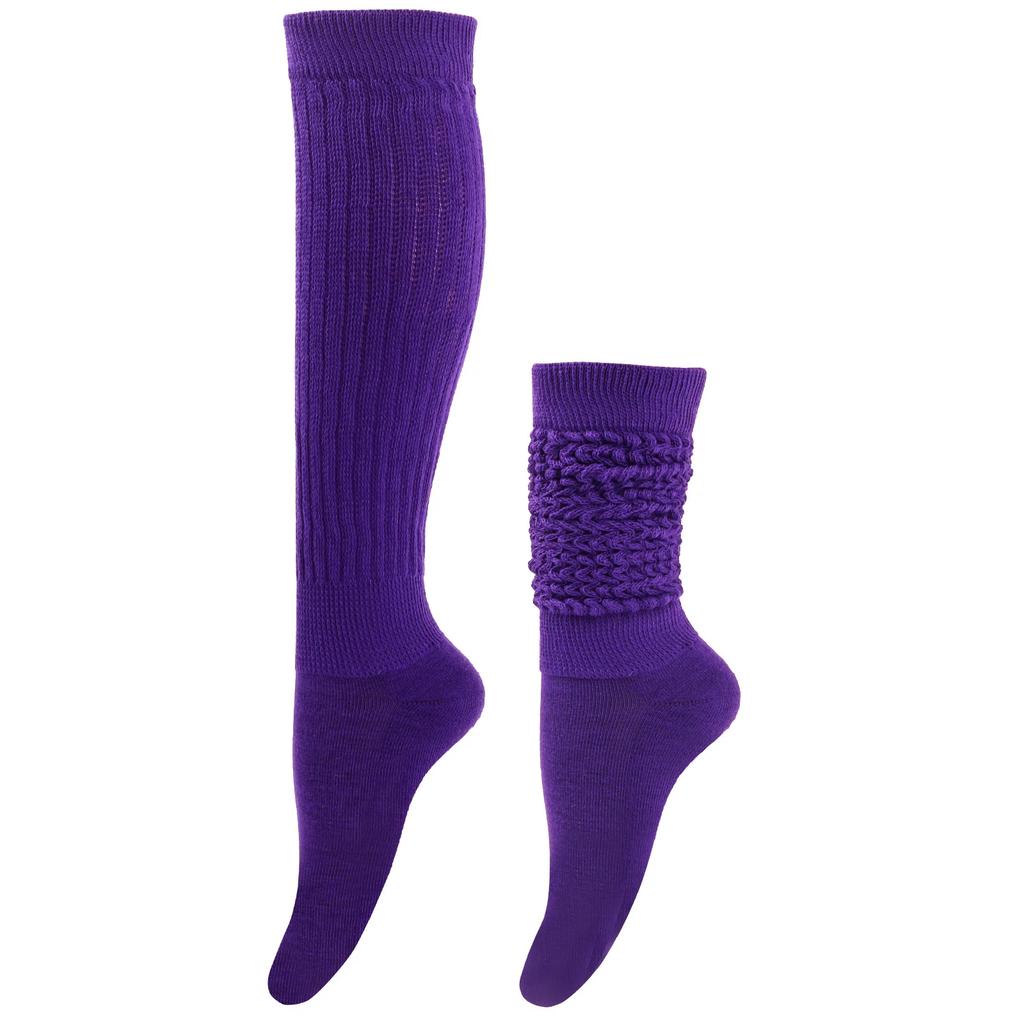 Thick Thermal Knee High Socks Women Knit Style Solid Color Calf Socks Cute Long Loose Slouch Socks Winter Warm
