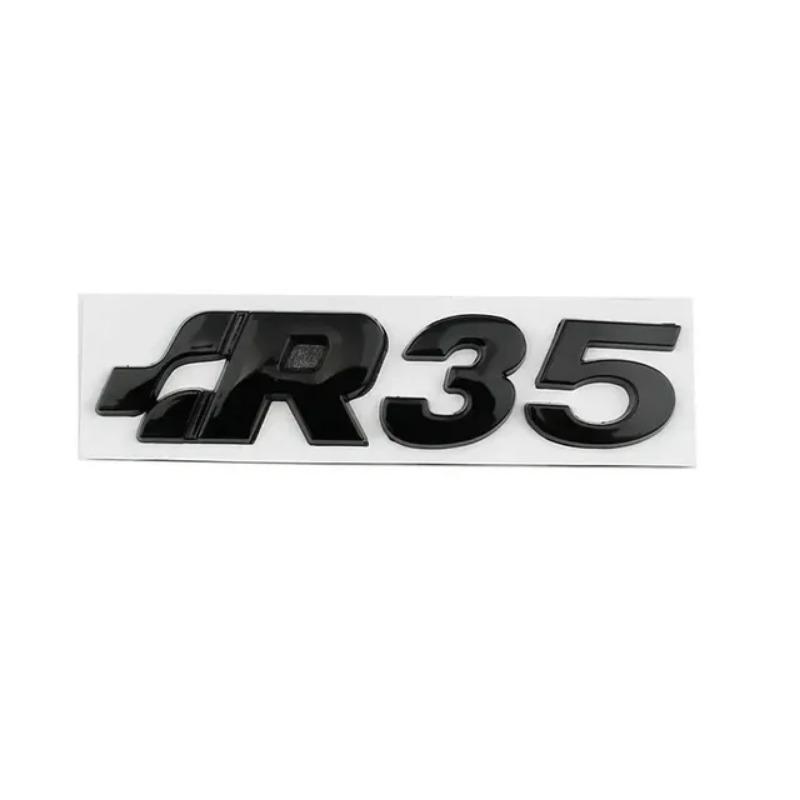 3D Metall R32 R35 R36 Heckklappe Kofferraum Emblem Badge Aufkleber Für SR32 SR35 SR36