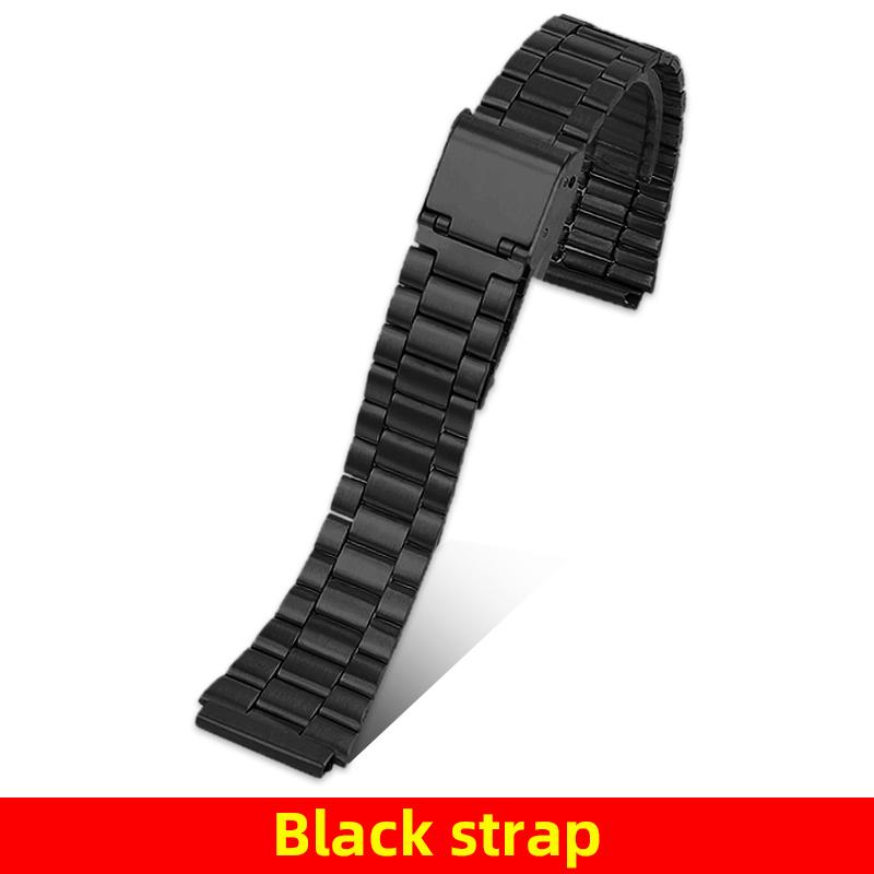 Bracelet de montre en acier inoxydable de haute qualité pour Casio A158 A159W F91W - Accessoires pour hommes