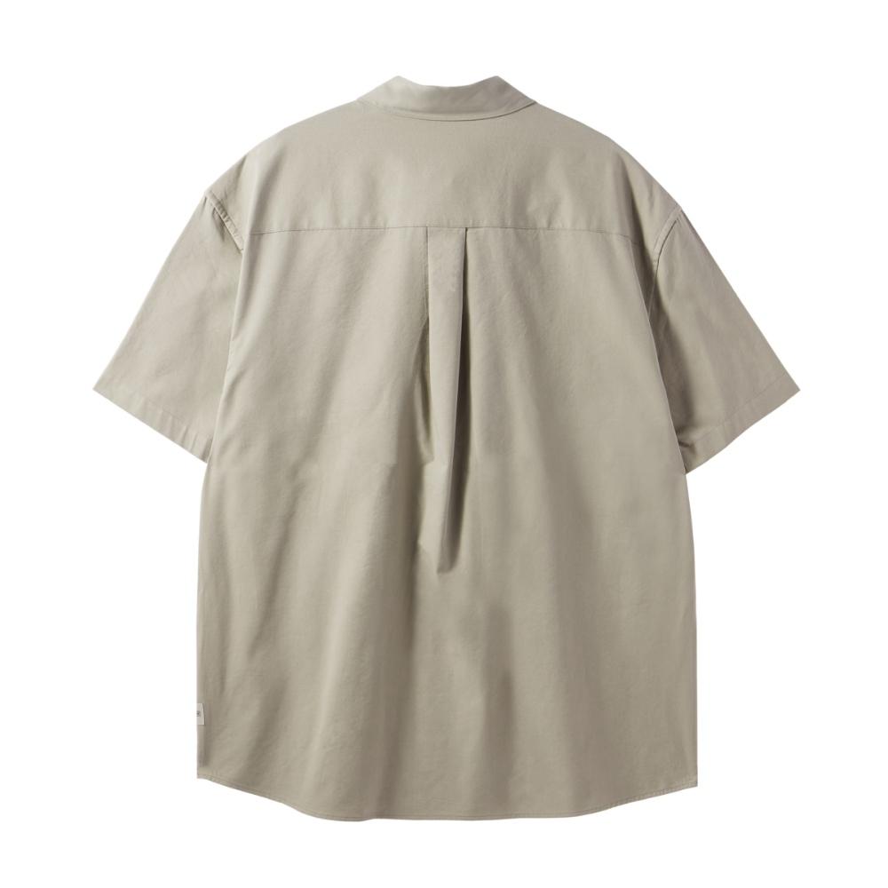 BROMPTON LONDON Cotton Half Sleeve Shirts - Beige (P242Ush410)
