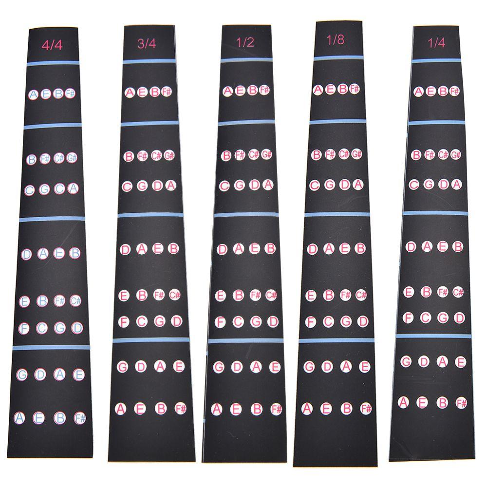 Fretboard For Beginners Music Tools Fiddle Finger Label Scale stickers Violin Sticker notes Cello