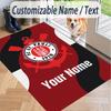 Custom Text Printed Rug FC St. Pauli Non Slip Floor Carpet For Home Room Decor