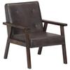 Day and Night - Day and Night Gray Genuine Leather Armchair