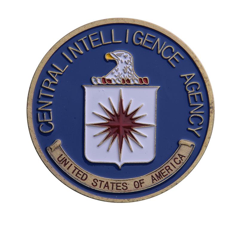 Badge CIA, American Chest Badge, Medal, Brooch, Metal Commemorative Badge, Christmas Gift, Stocking Stuffers