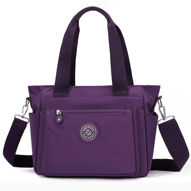 

Large capacity nylon women s bag spring outdoor commuting leisure convenient mother bag simple women s shoulder bag