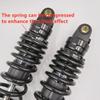 2pcs Universal 305mm-350mm motorcycle Rear Adjust damping shock absorber For Honda Yamaha Kawasaki Suzuki Rear suspension