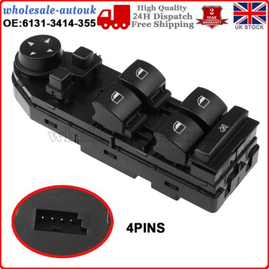 Master Power Window Switch 61313414355 Mirror Switch Control Unit For E83 X3