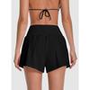Charmleaks 3" Women 2 in 1 High Waisted Swim Board Shorts UPF 50+ Quick Dry Swim Trunks with Liner