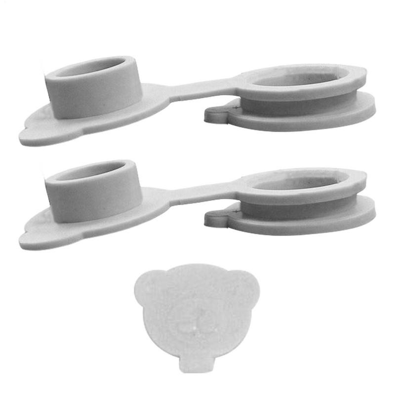 2Pcs/set Silicone Drain Stopper With Leakproof Sink Drains Plug Bathtub Replacing Stopper Leakproof Sink Drains Plug