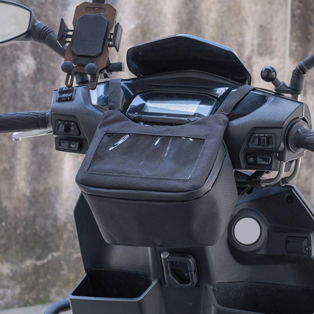 Storage Bag Mountain Bike Bag Waterproof Bicycle Front Bag Motorcycle Electric Scooter Bag Scooter