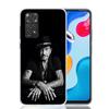 Custodia per Telefono Musicale Johnny Hallyday Per Xiaomi Redmi Note 14 13 14S 12S 12 11S 11T 11E Pro Plus 10S 10 9S 9 Art Personalizzata Coque Ca