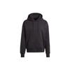 adidas Originals Trefoil Adventure Hoodie, Men Solid Logo Casual Daily Tops Black IJ0706