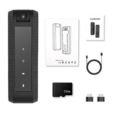 1080P Wearable Body Camera With Night Sights Motion Detection Ideal For Outdoor Activity And Home Security Devices