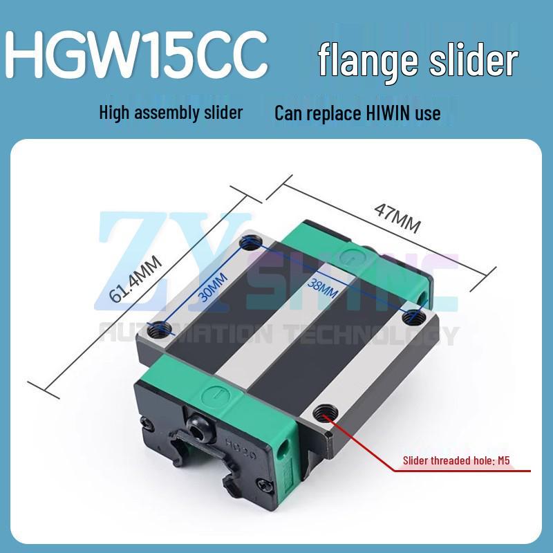 Guide Lineari e Carrelli HIWIN HGH/HGW Misure 15-45