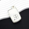 2 Buttons TPU Shell Fob for Toyota CHR Avalon Land Cruiser Corolla Camry RAV4 Highlander Auris Car Remote Key Case Cover