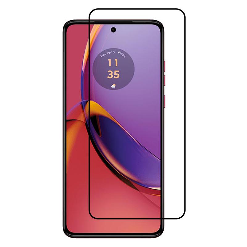 

Tempered Glass Film for Motorola Moto G84 5G/OPPO Reno2,Black Edge Silk Printing Full Glue Full Screen Protector Type A