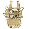 Fan Militare Esterno D3 Tactical Chest Hanging Gilet Multifunzione MC Leggero Tasca Ventrale Set Gilet