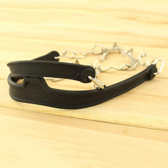 2 шт. Льодоступи для взуття, шипи для льоду, зчеплення, снігоступи, протиковзкі, 6 металевих шипів, легкі у використанні льодоступи для черевиків, взуття, пішого туризму, альпінізму, скелелазіння