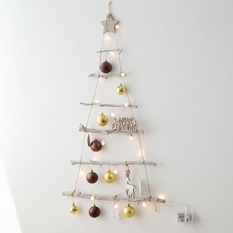 Get Into Xmas Spirit with 1/5/7 Tier DIY Wooden Wall Hanging, Decorations for Indoor Outdoor, Window Door Home Decor.
