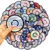 50 Girls' Records Fantasy Dream Graffiti Stickers Guitar Laptop Suitcase DIY Waterproof Stickers