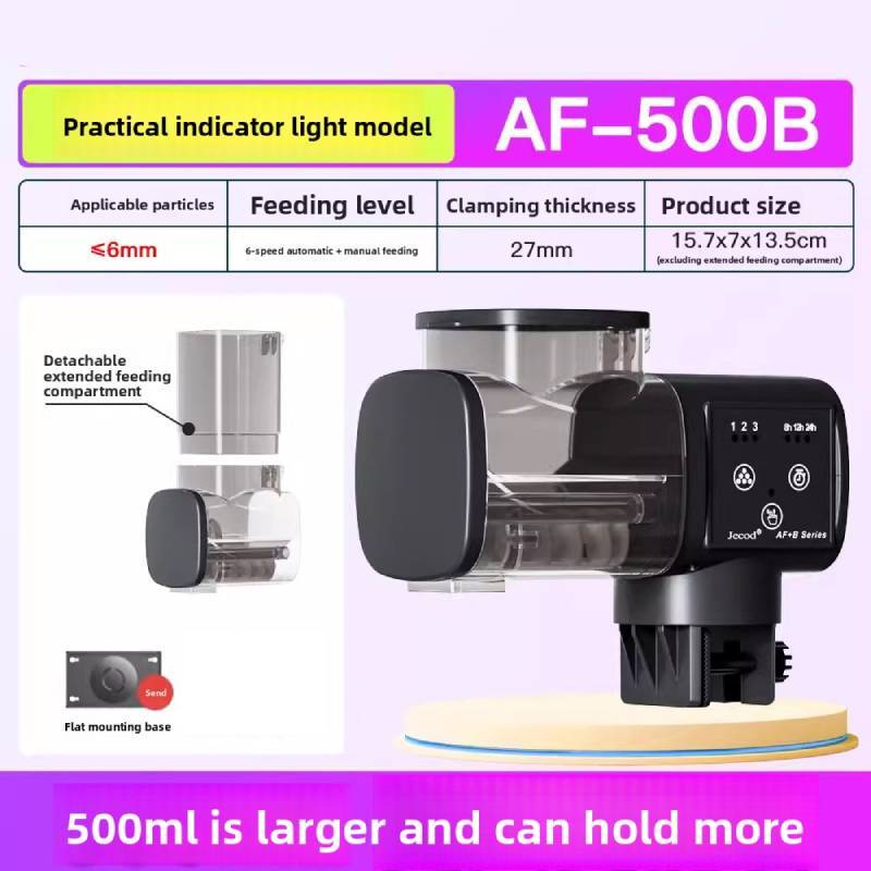 Fish Tank Automatic Feeder With Digital Timer For Aquarium Enthusiasts