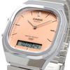 CASIO Quartz Watch Edgy Collection Unisex Dual Time Pale Orange Overseas Model [Casio] Analog-Digital AQ-240E-4A