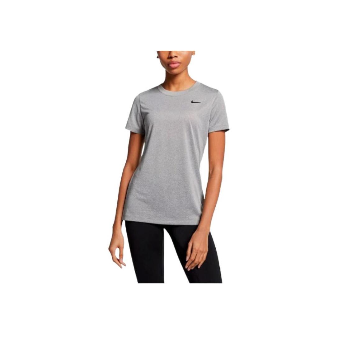 Nike Short Sleeve Crew Neck Logo T-Shirt Women tops AQ3210-063 S