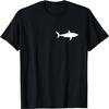Great White Shark Lovers –Pocket Patch Silhouette T-Shirt