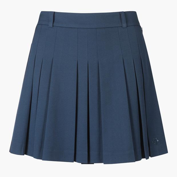 DESCENTE GOLF Women'S Logo Print Pleated Skirt (Dp32Wfsk84)