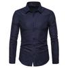 Men's Shirts Shirts Male Long Sleeve Slim Fit Business Casual Floral Man Shirt