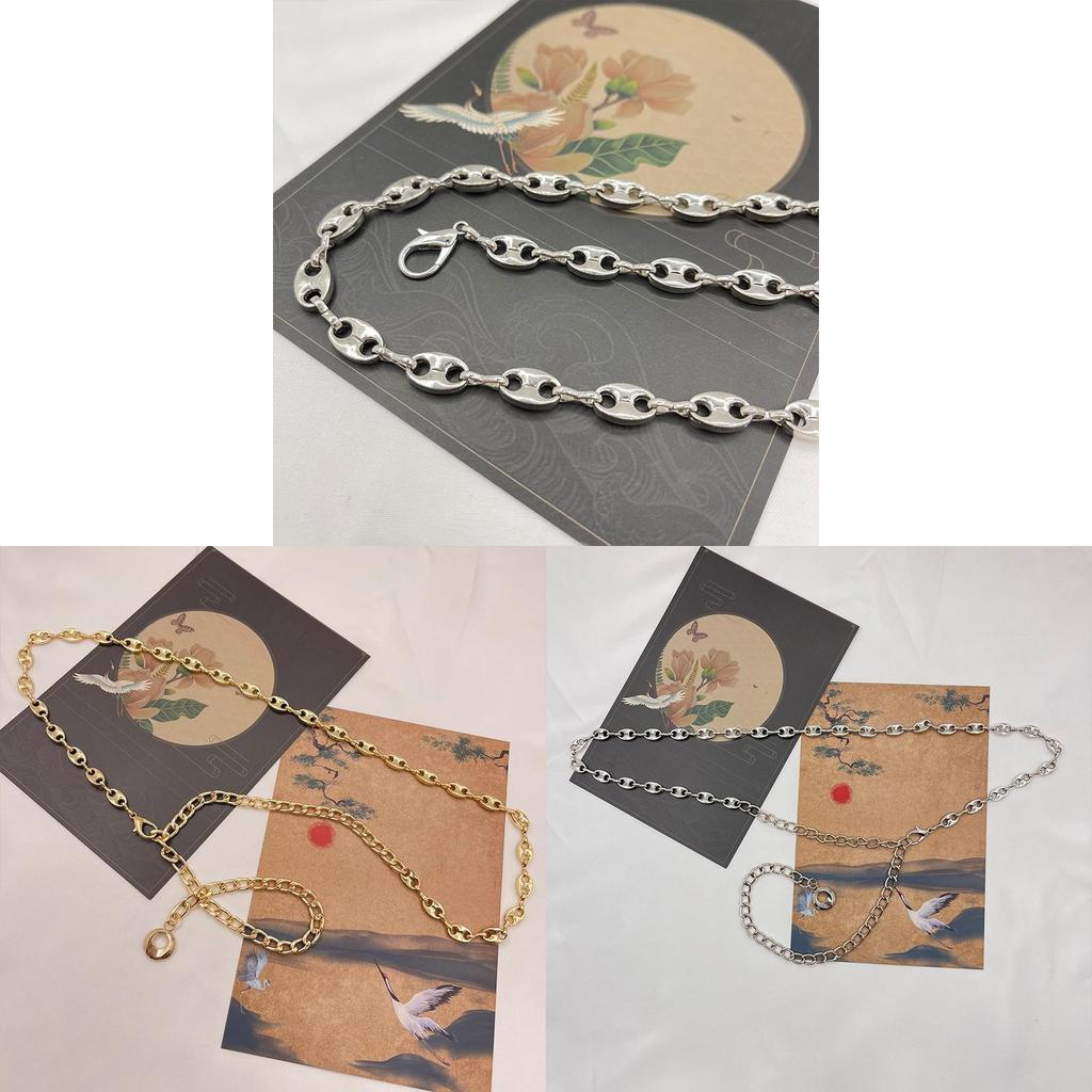 Womens Metal Waist Chain With Clasp Closure For Casual Daywear And Party Outfits