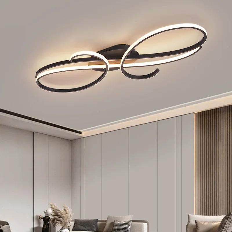 Modern LED Ceiling Lamp For Living Dining Room Bedroom Hotel Lobby Ceiling Chandelier Indoor Home Decoration Lighting Fixture