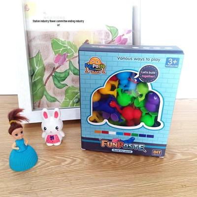 Popular Animal Suction Cup Plush Bath Toy – Educational Children's Play Toy