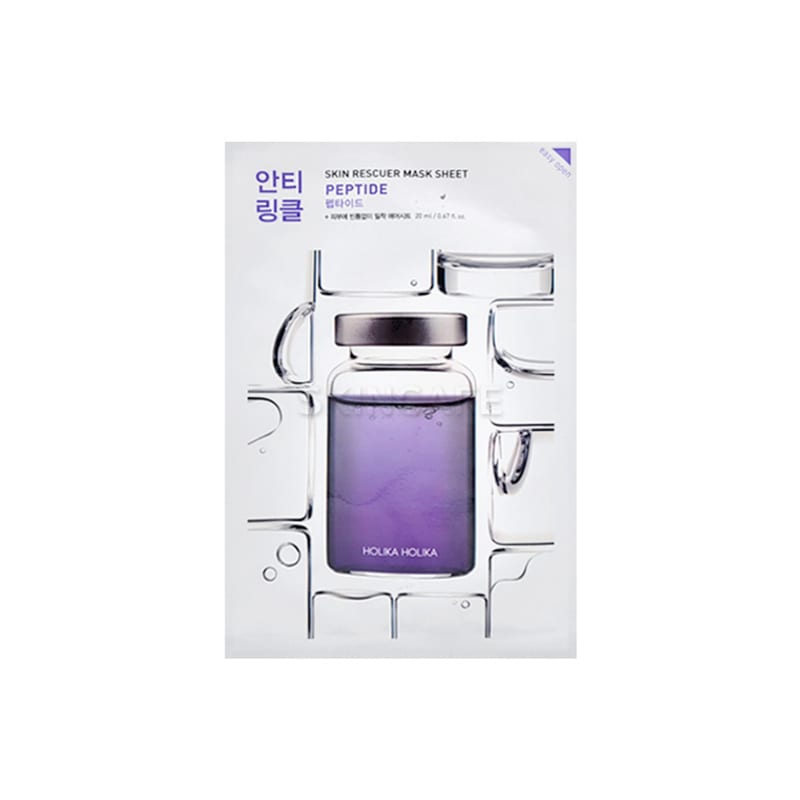 

Holika Holika Skin Rescue Mask Sheet (Peptide) 1ea