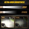 T-Top-Rated-7Inch 1800LM 18W Waterproof Spot Flood Combo Light Ultra-Slim Single Row Off Road LED Light Bar For Trucks ATV Boat