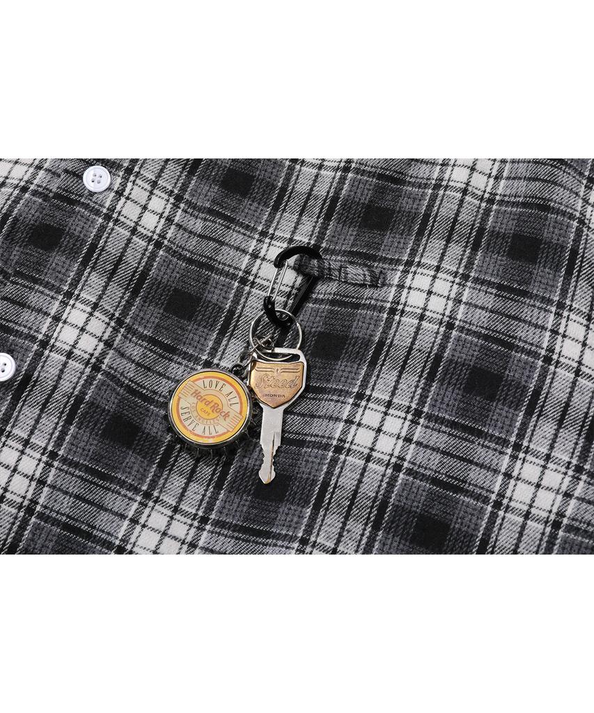 CPGN STUDIO Nomad Oversized Check Shirt Black