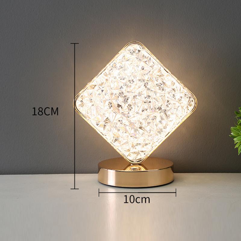 

Moon Star Led Night Light Rechargeable Crystal Table Lamp Touch Switch Dimmable Ramadan Room Decor Ambient 3d Moon Lamp Eid Gift