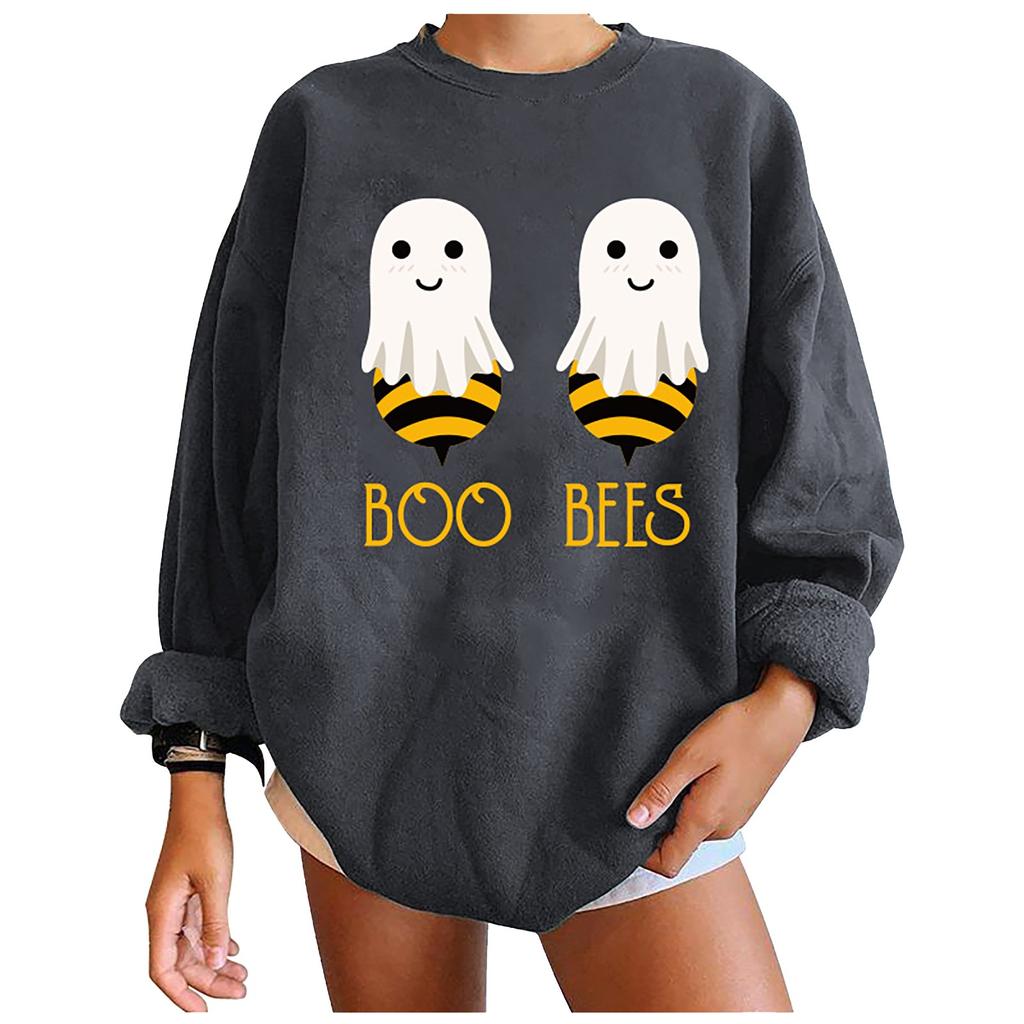 Halloweenská dámská mikina s dlouhým rukávem Dámská vycpávka s dlouhým rukávem