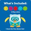 Learning Resources Baby Fingertip Educational Toy Owl LER9045 Authentic