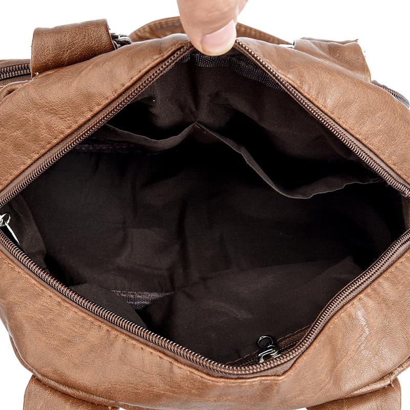 Women's Shoulder Bag Soft Leather Tote Bag Mother Bag