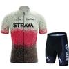 Men Women Cycling Jersey Set Short Sleeve Breathable Quick Dry Bike Riding Apparel Outdoor Sportswear