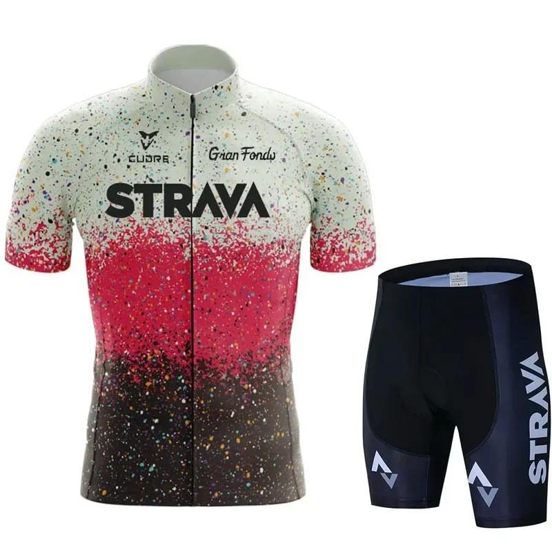 Men Women Cycling Jersey Set Short Sleeve Breathable Quick Dry Bike Riding Apparel Outdoor Sportswear