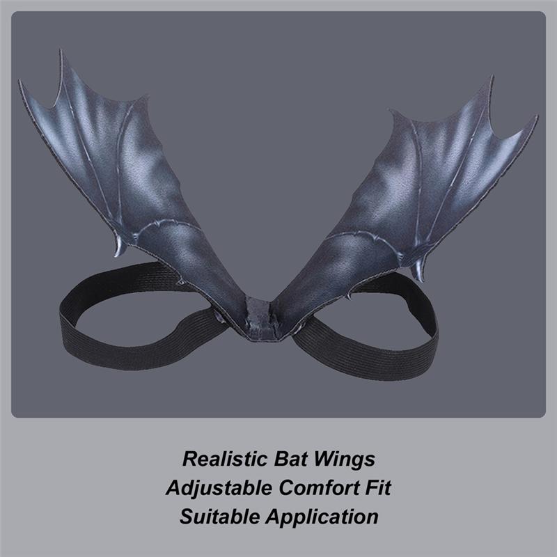 HHO-Halloween Costumes For Dogs Halloween Dog Costume Bat Wings Outfit Festive Cosplay Props For Club Outdoor Dress Up
