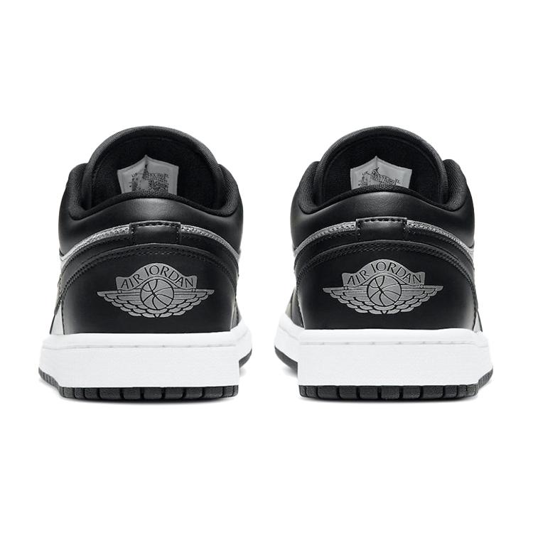 New JORDAN 1 Low Se Black Metallic Silver Women's DA5551-001