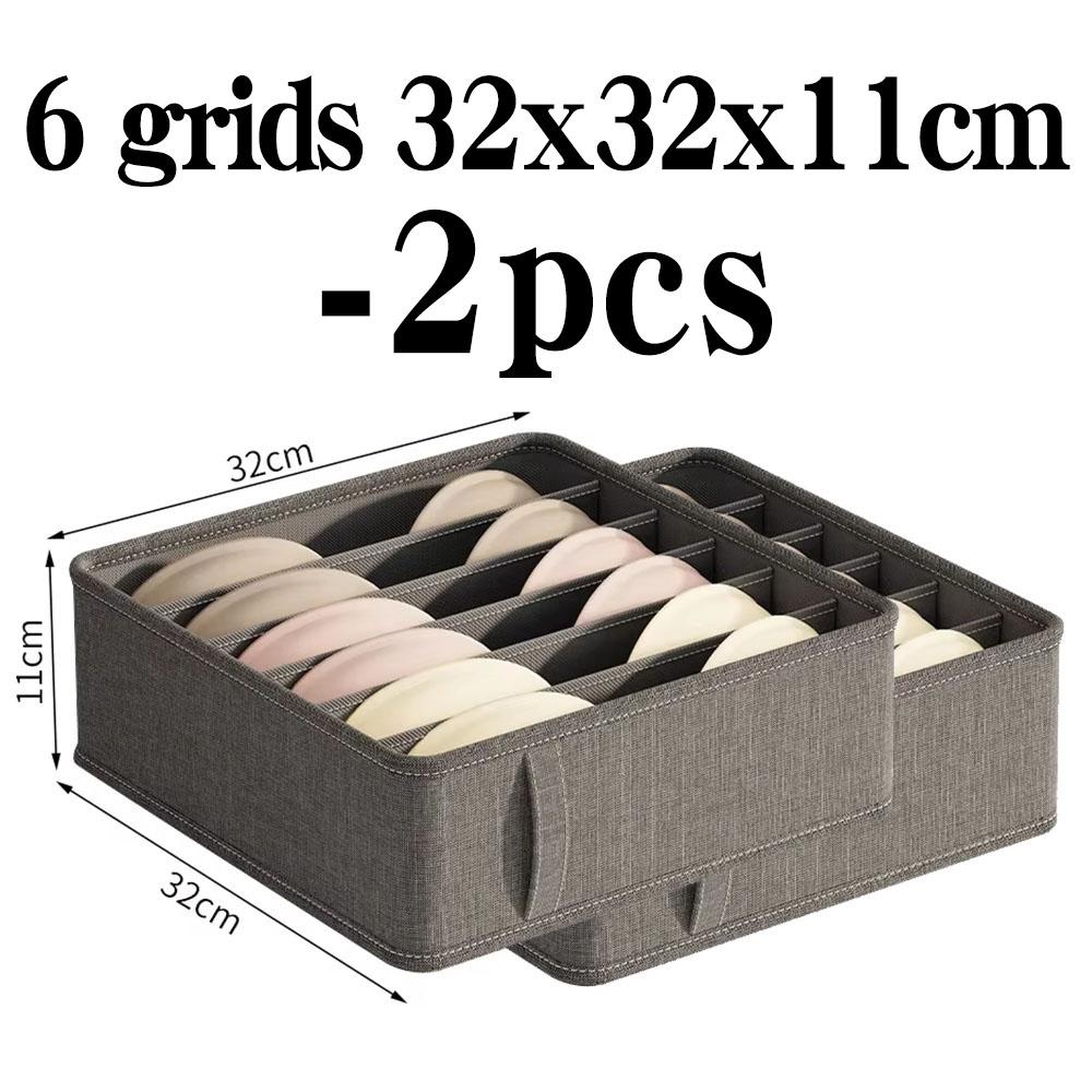 20/6/7/1 Grids Cation PP Sock Bra Pants Simplicity Organizers Of Cabinets And Drawers Home Sorting Boxes Storage Organizer Box