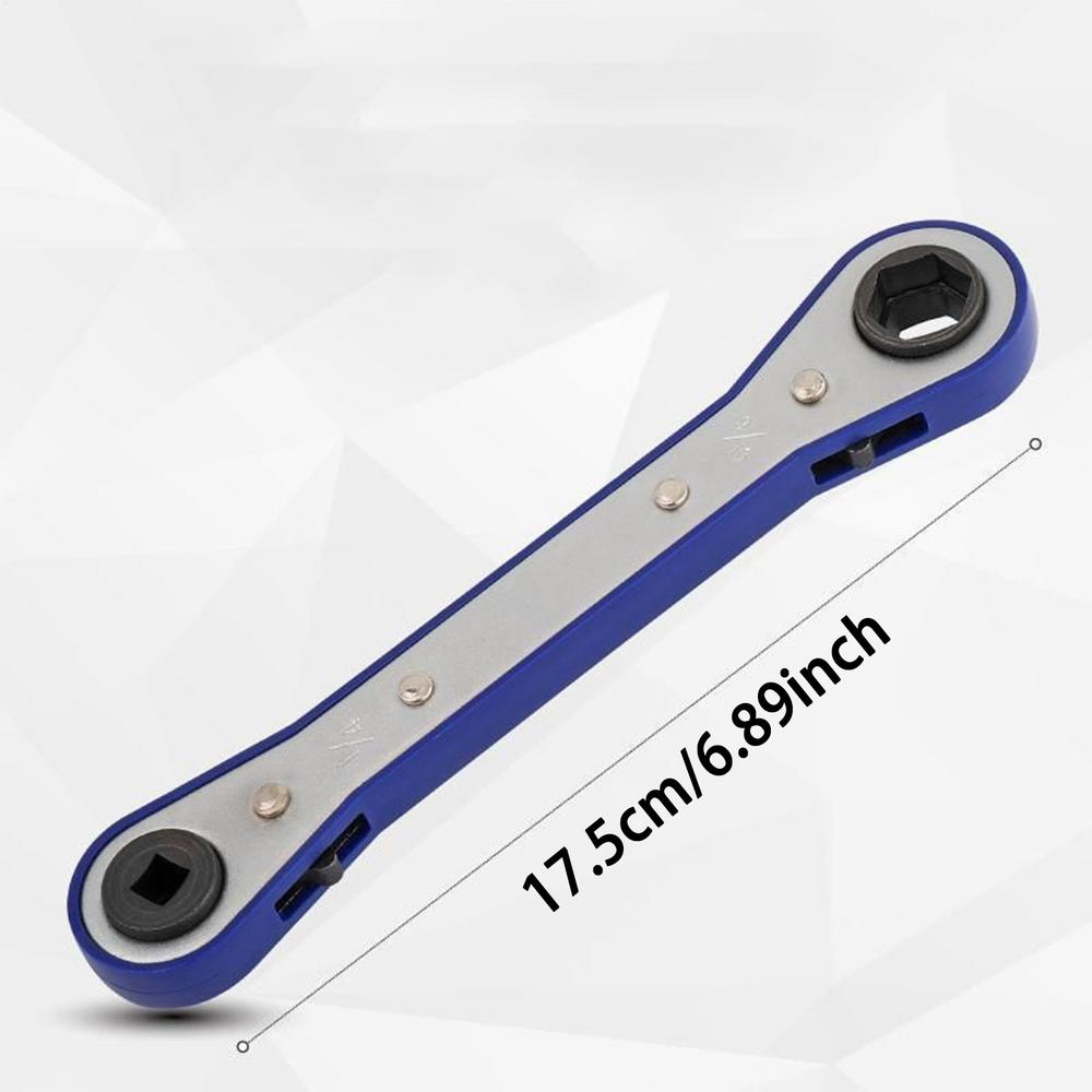 Klucz zapadkowy Szybkozłącze Odporny na rdzę Dwukierunkowy Mechaniczny Ratchet Bezprzewodowy Klucz Do Napraw Samochodowych Majsterkowanie
